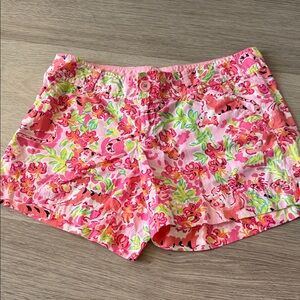 Lilly Pulitzer Call Me Kitty Tiger Callahan Shorts